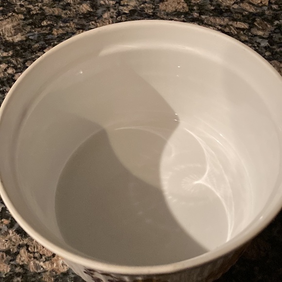 ROYAL WORCESTER EVESHAM 1961 GOLD RIBBED PLEATED FRUIT SOUFFLÉ DISH - Picture 3 of 5